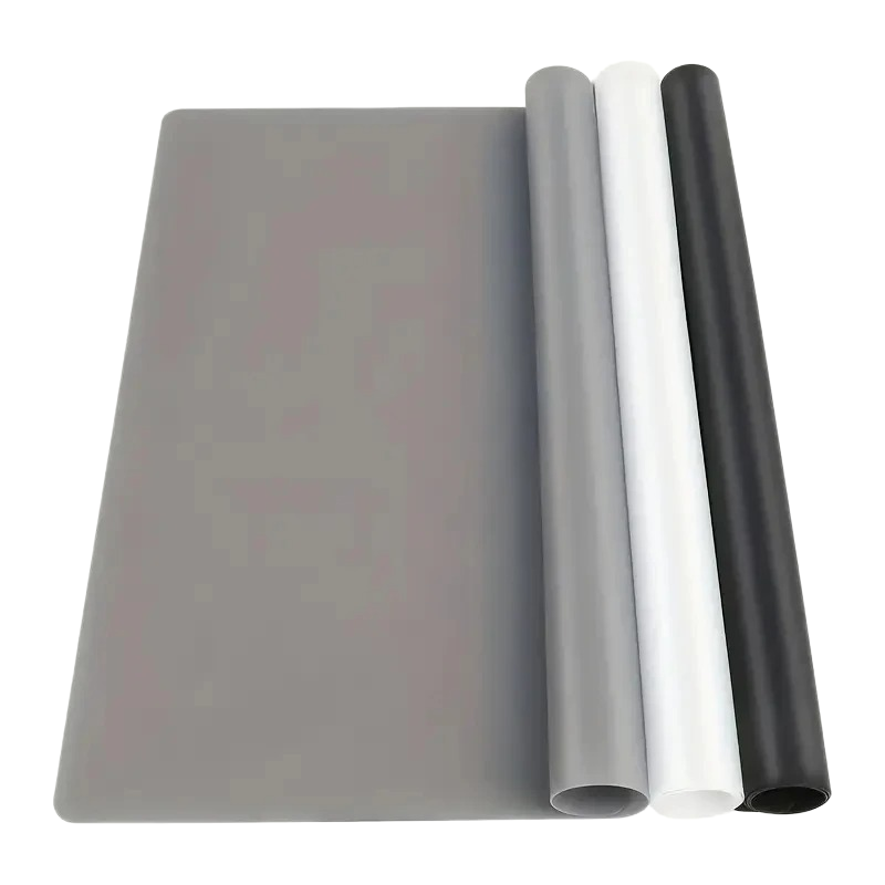 Camping Cooking Mat - Meerkleurige grote dunne siliconenmat, antiaanbaktafelmat voor