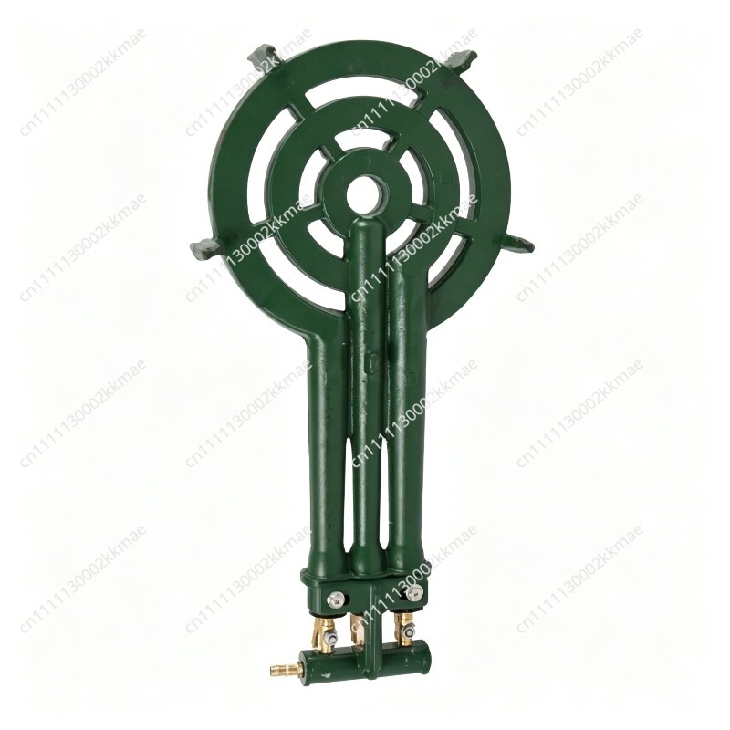 Camping Cooking Ring - Draagbare gasfornuis met gietijzeren drieringige poreuze