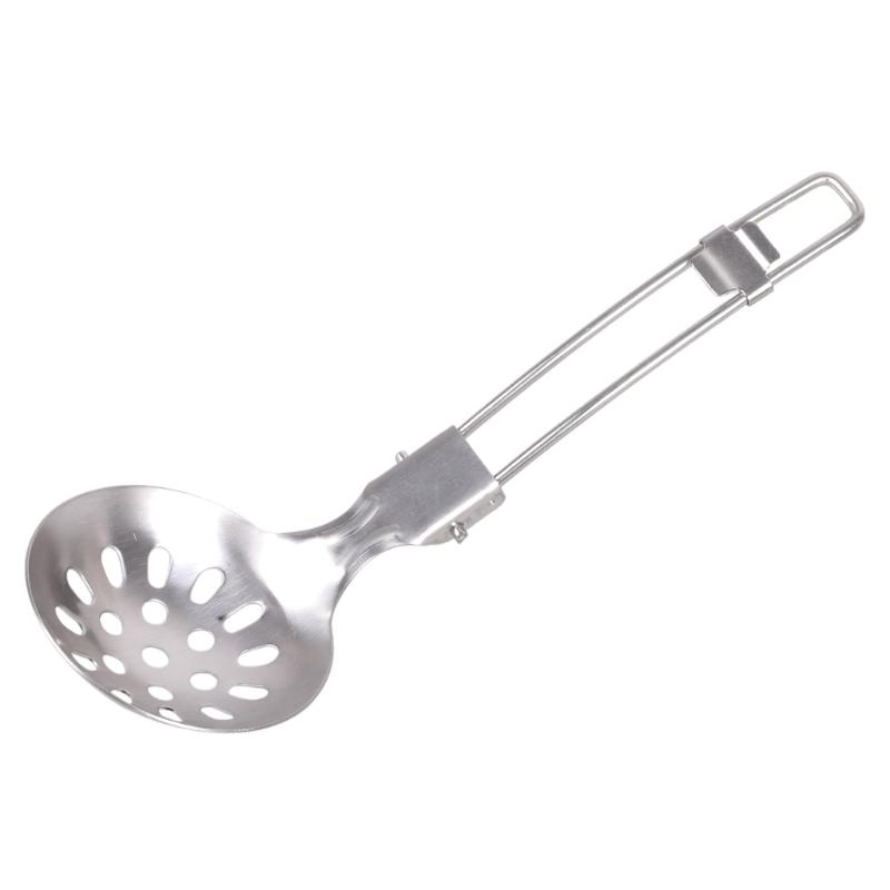Camping Cooking Windshield - Keukenkok Camping Kookgerei Opvouwbare soeplepel Skimmer