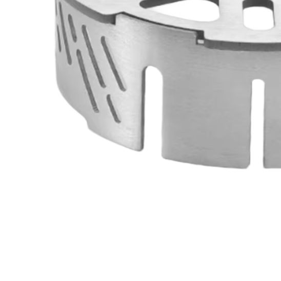 Camping Cooking Ring - Roestvrijstalen winddichte ring voor campingkachel Verdikte