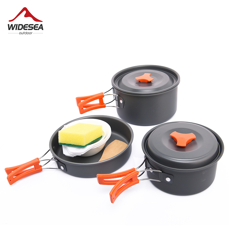 Camping Cooking Pots And Pans - Widea Camping Outdoor Kookgerei Servies Serviesgoed