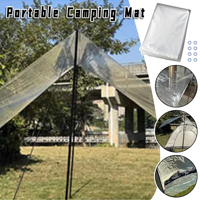 Camping Cooking Mat - Ultralichte waterdichte tentvoetmat grondzeil voor kamperen,