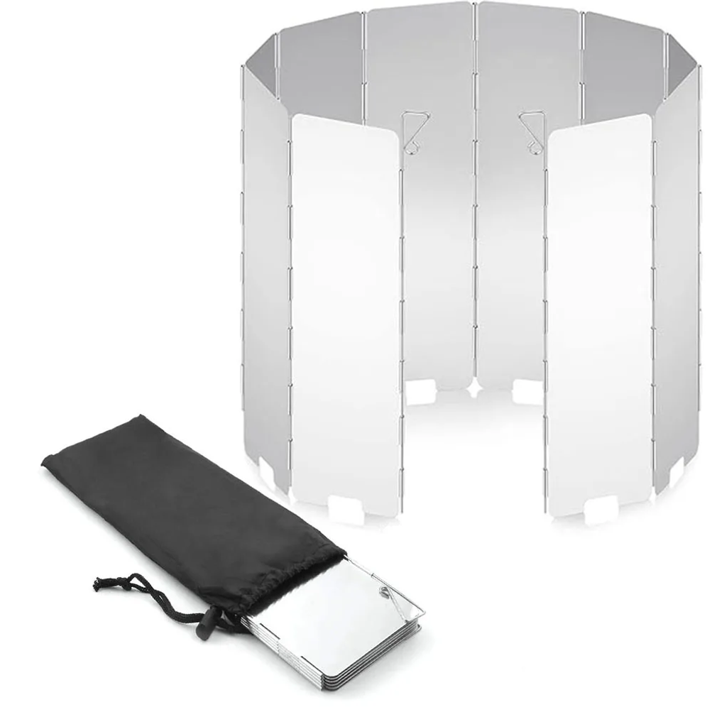 Lichtgewicht opvouwbare campin - Camping Cooking Windshield recensie en prijs