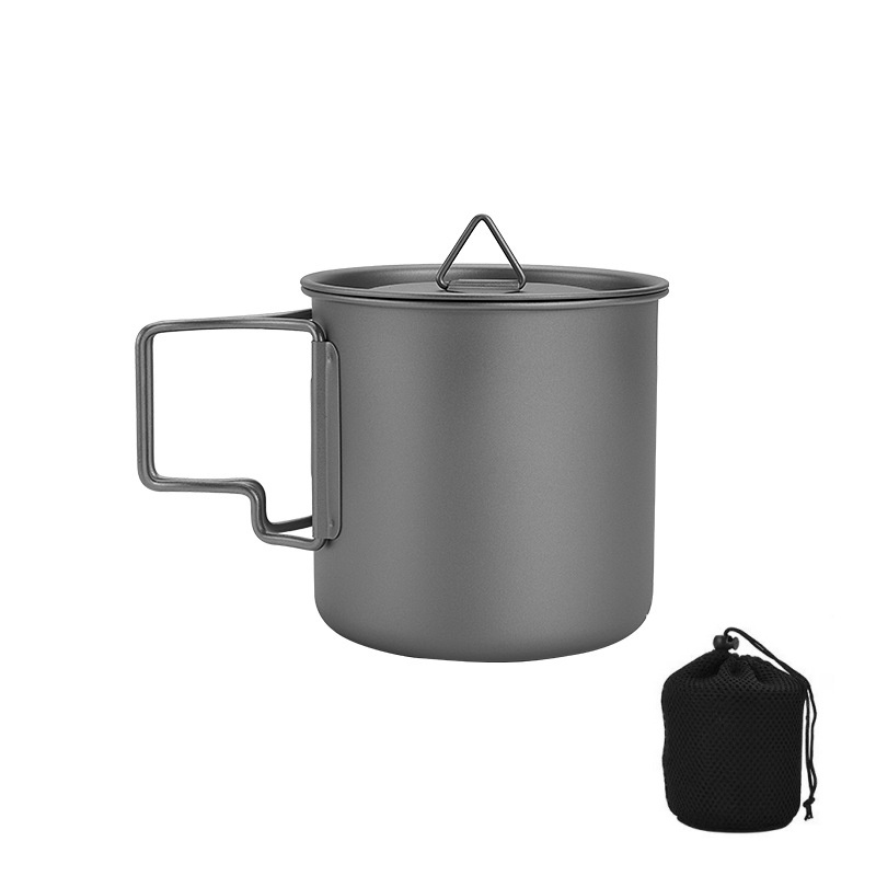 Titanium campingmok met inklap - Camping Cooking Lightweight recensie en prijs