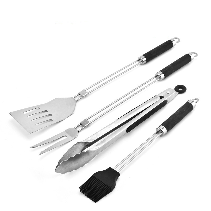 4-delige BBQ-gereedschapset Ba - Camping Cooking Set Non Stick recensie en prijs