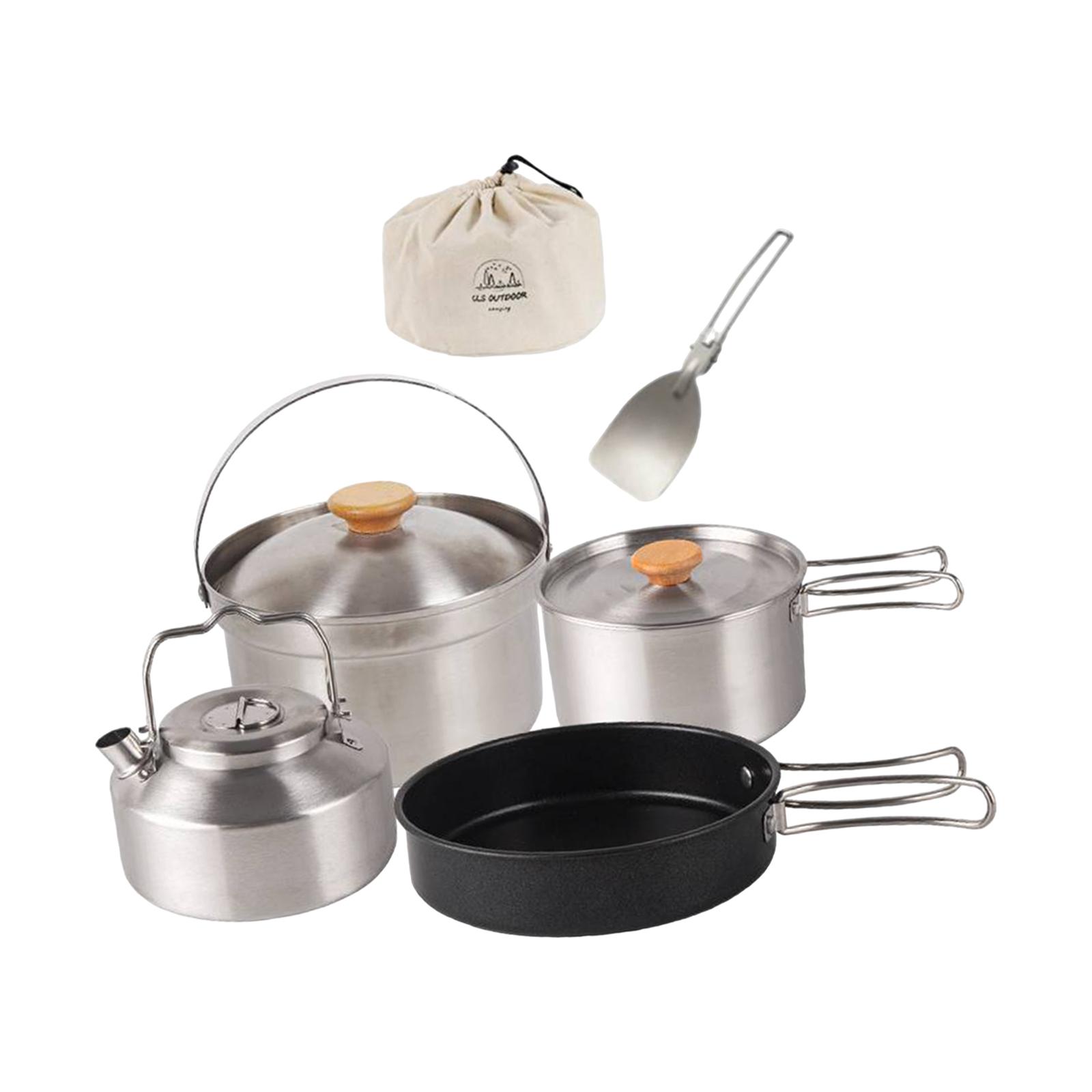 Campingkookgerei Kookuitrustin - Camping Cooking Set Non Stick recensie en prijs