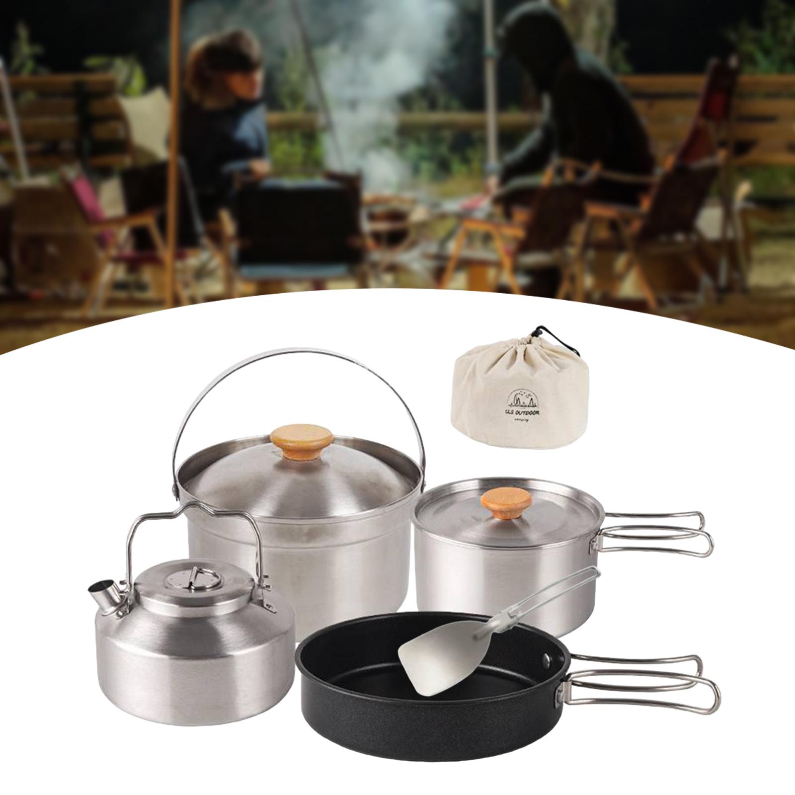 Campingkookgerei Kookuitrustin - Camping Cooking Set Non Stick recensie en prijs