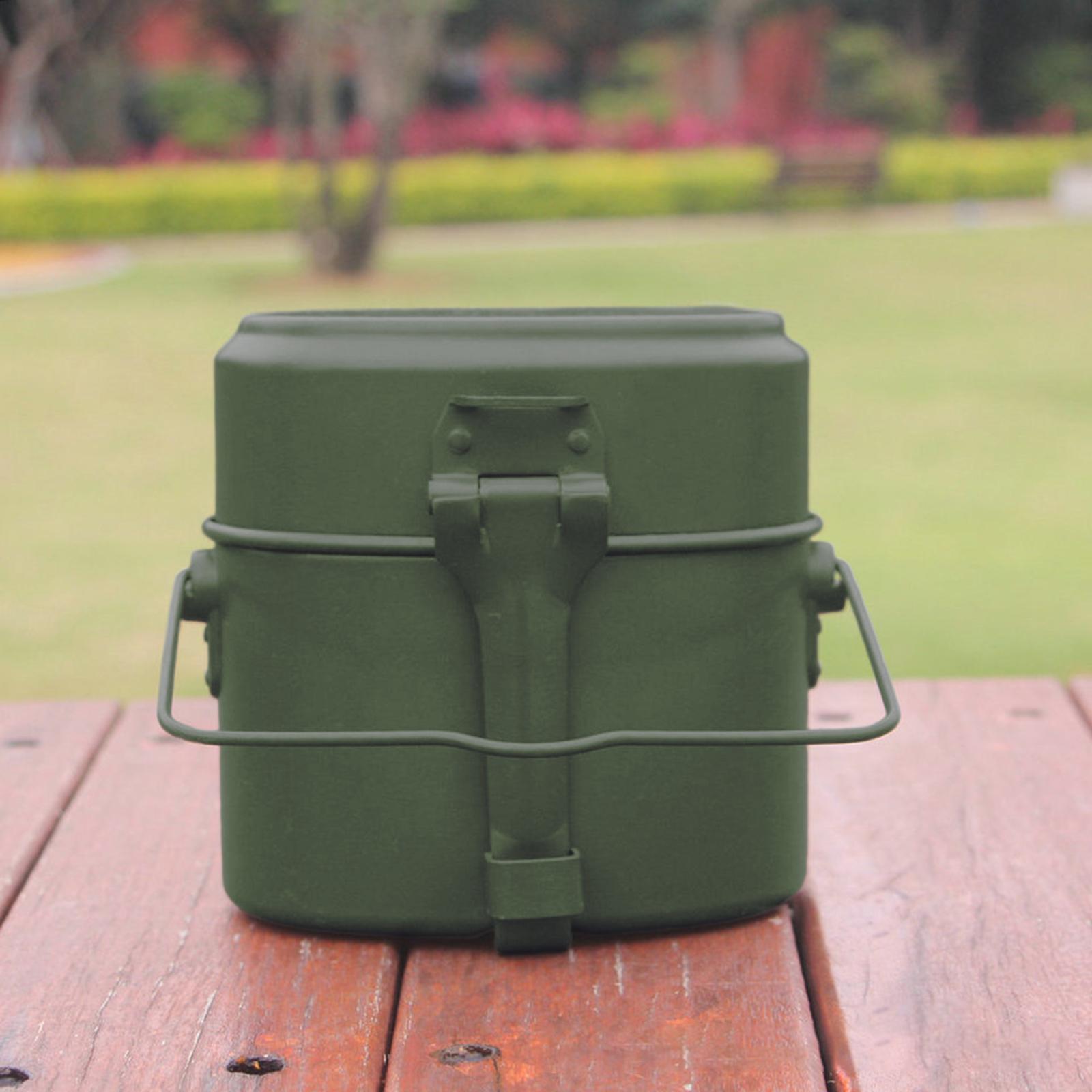 3 stks/set lunchbox aluminium  - Camping Cooking Mess Kit recensie en prijs