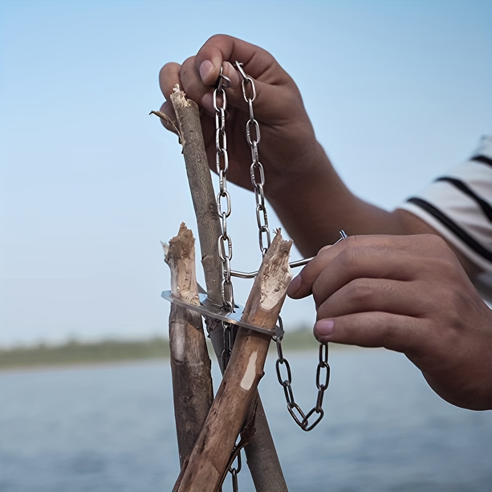 Draagbare afneembare buitenbar - Camping Hanging Cooking Pot recensie en prijs