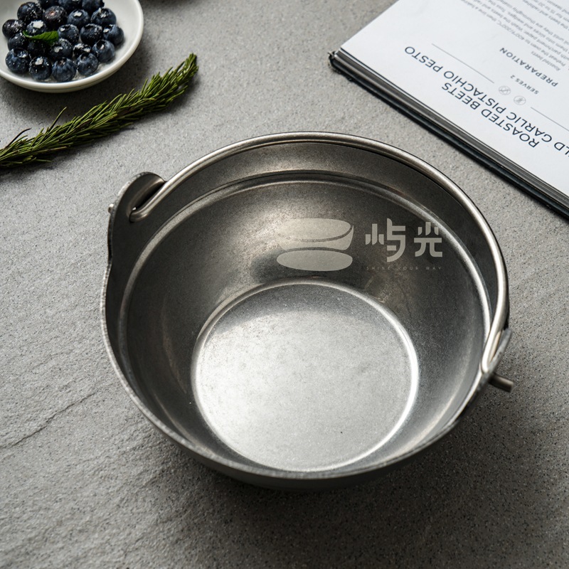 Retro drielaagse stalen campin - Camping Hanging Cooking Pot recensie en prijs