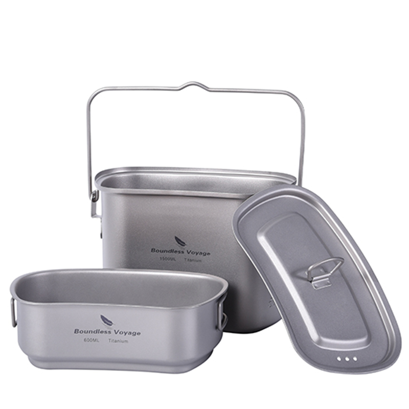 1.5l outdoor militaire kantine - Camping Cooking Mess Kit recensie en prijs