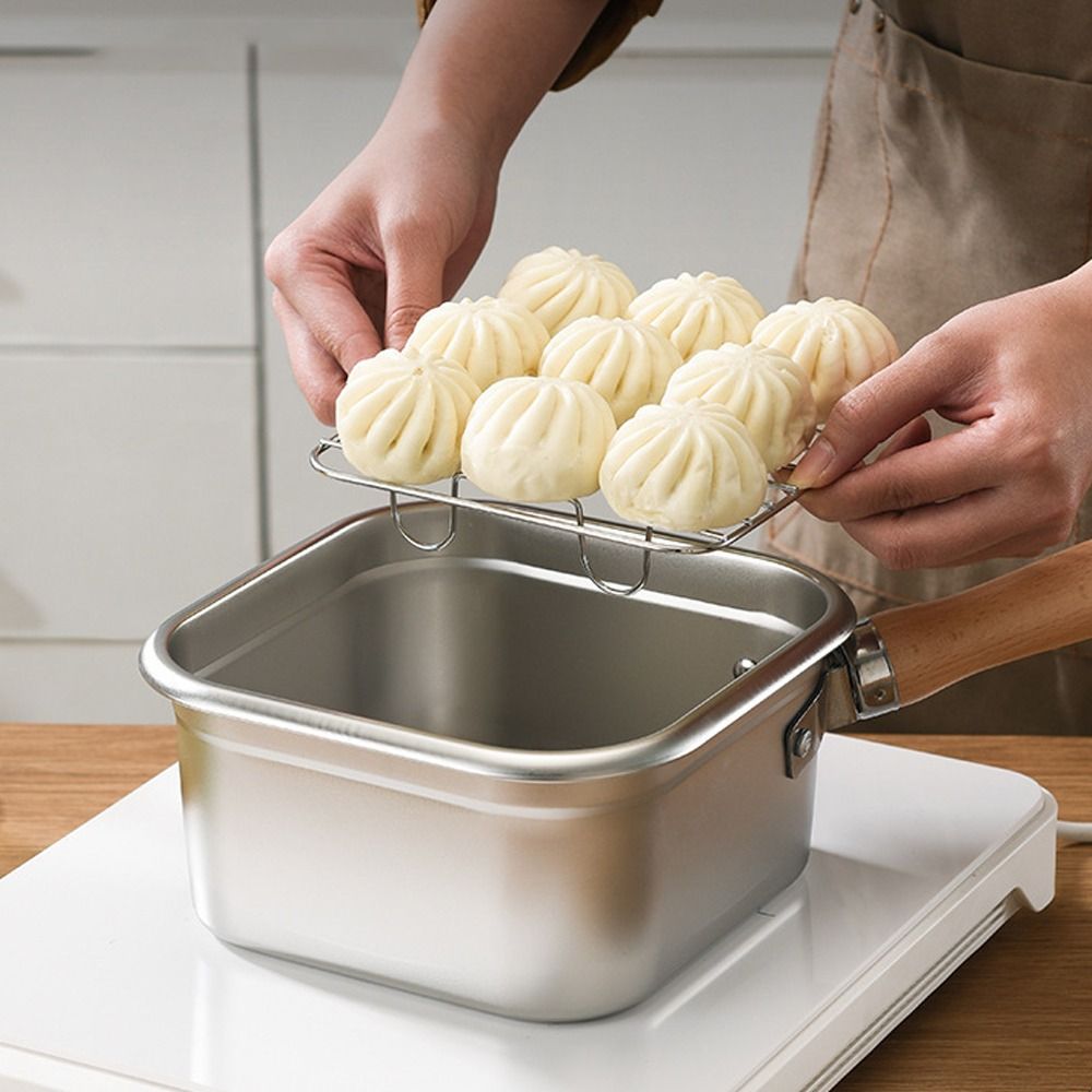 Draagbare roestvrijstalen koek - Camping Cooking Set Non Stick recensie en prijs