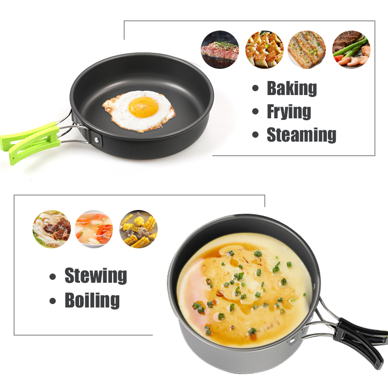 WESTTUNE Camping Kookgerei Kit - Campfire Cooking Anime recensie en prijs