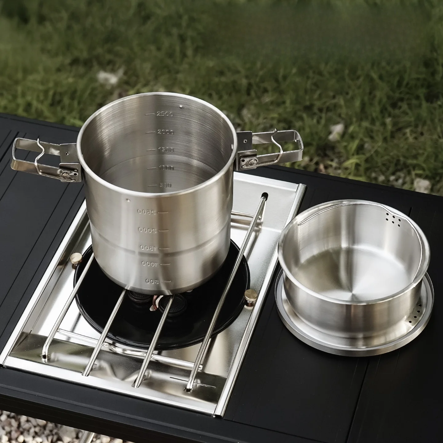 Outdoor Camping 304 roestvrij  - Camping Hanging Cooking Pot recensie en prijs
