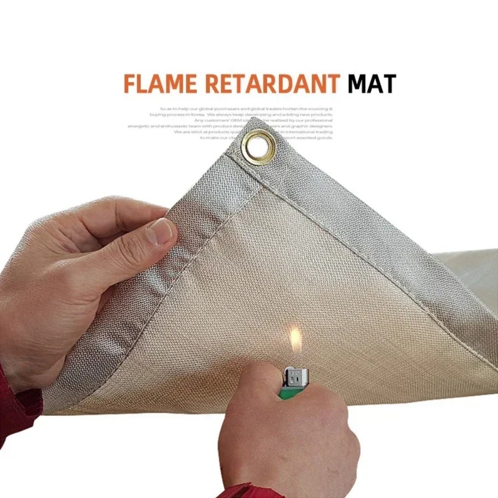 Vuurdeken van glasvezelmat voo - Camping Cooking Mat recensie en prijs