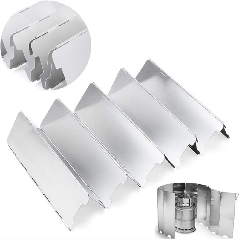 Ultralichte windschermen van a - Camping Cooking Windshield recensie en prijs