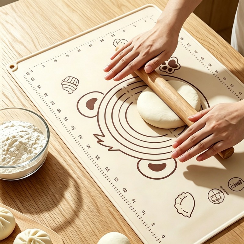 Grote bakmat met antiaanbaklaa - Camping Cooking Mat recensie en prijs