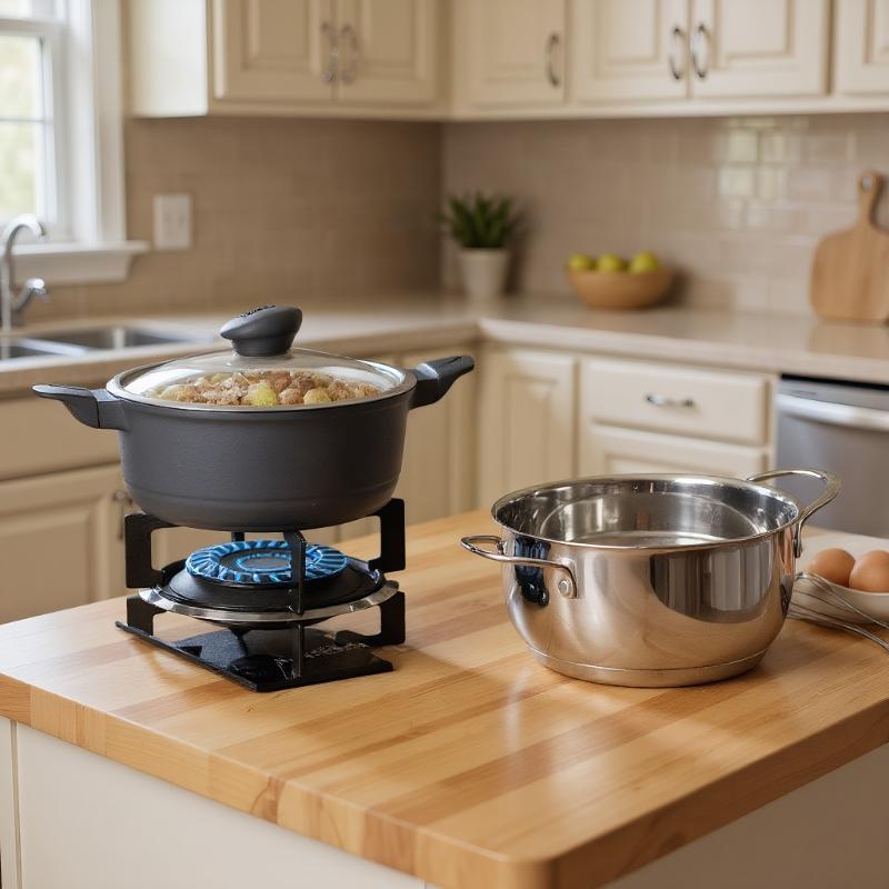1 stuks gasfornuis ondersteuni - Camping Cooking Ring recensie en prijs