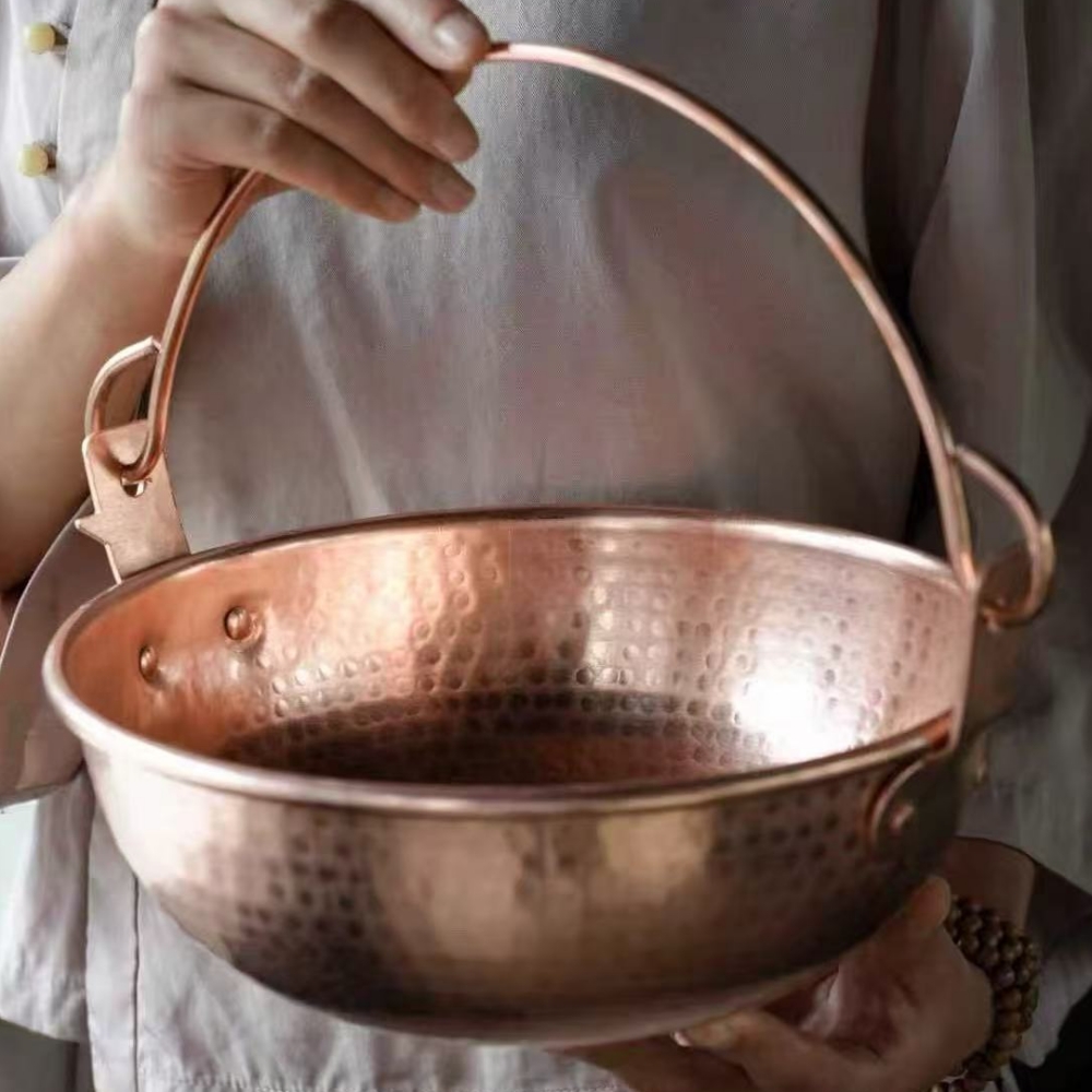 Vintage koperen hangende pot,  - Camping Hanging Cooking Pot recensie en prijs