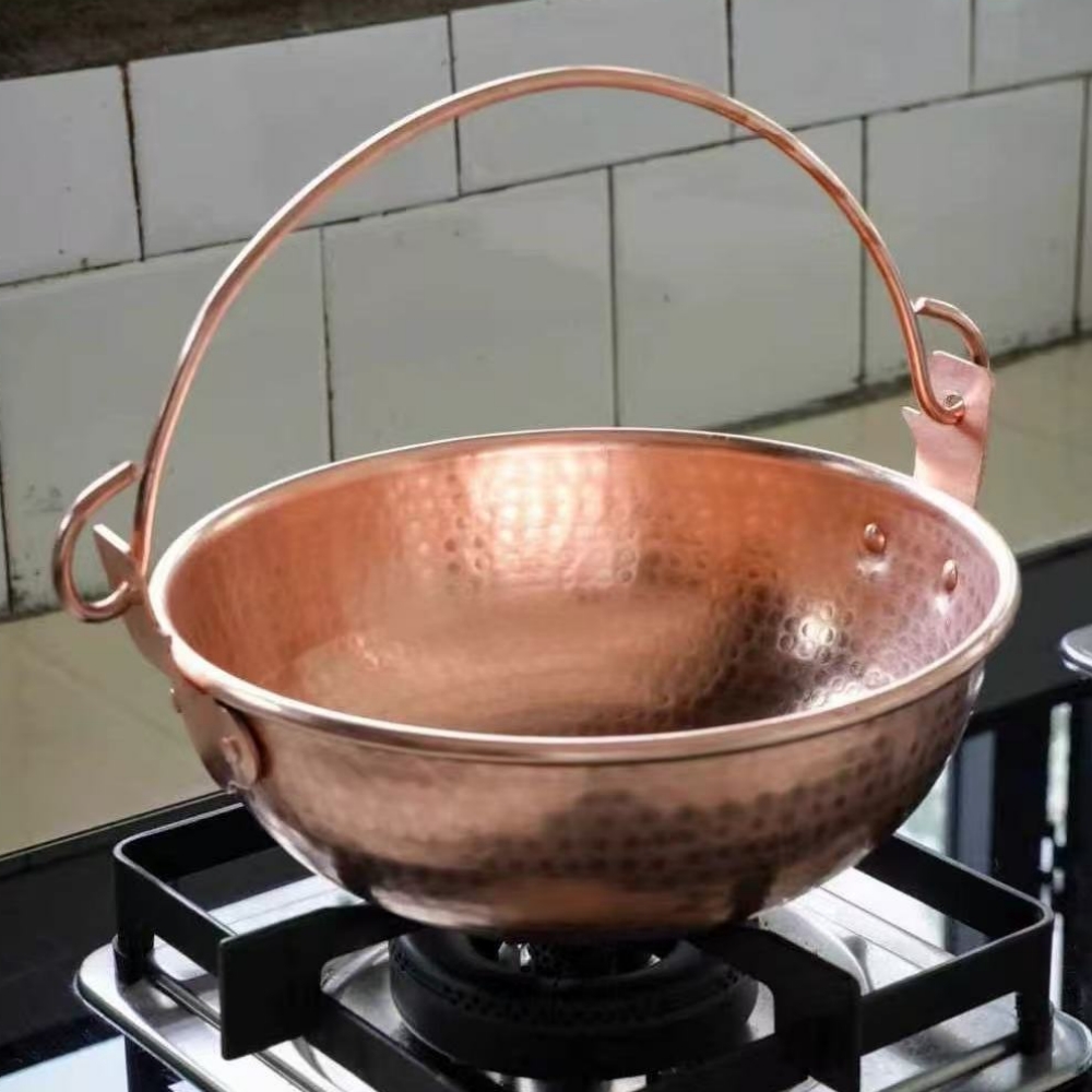 Vintage koperen hangende pot,  - Camping Hanging Cooking Pot recensie en prijs