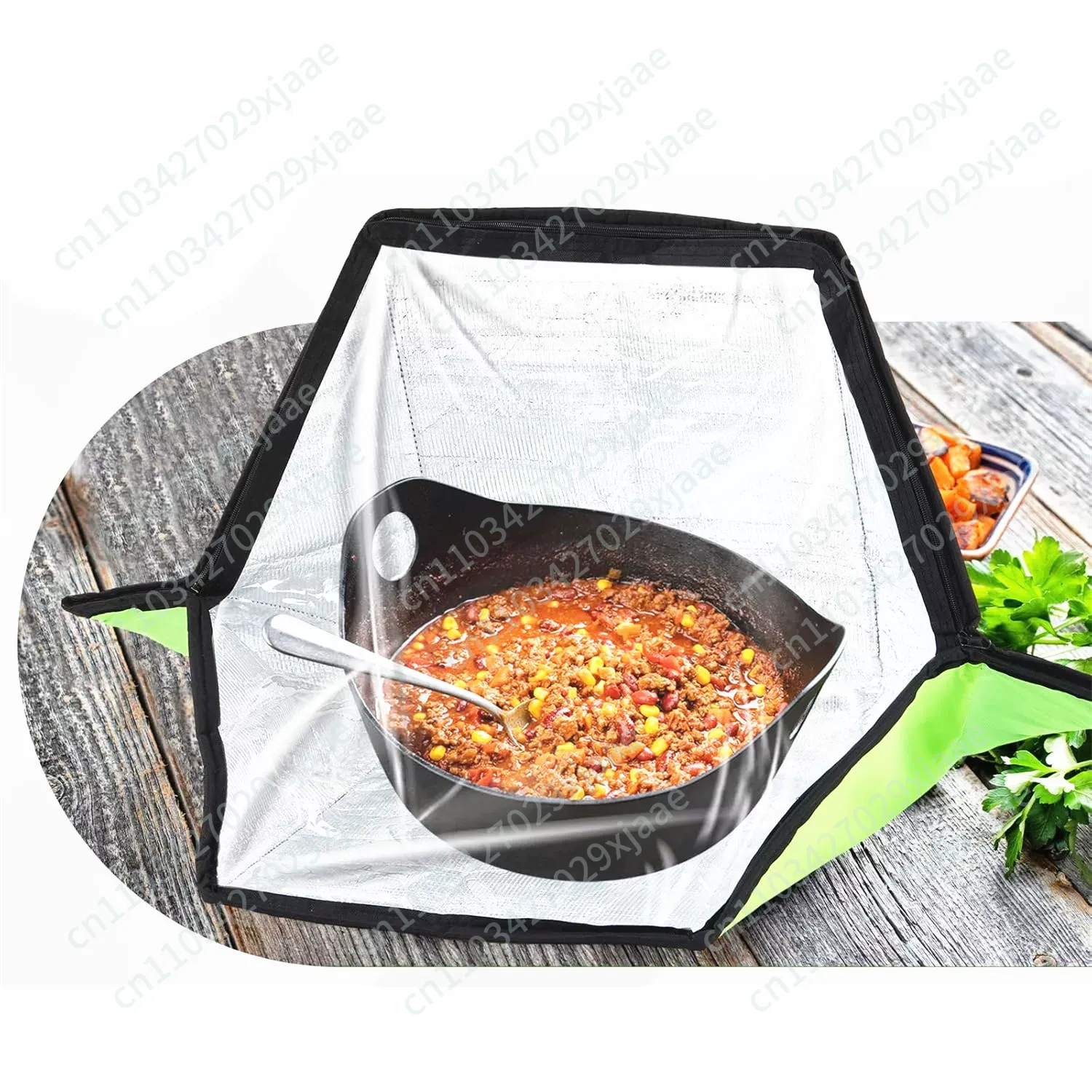 Draagbare zonneoven tas-kookto - Solar Oven Camp recensie en prijs