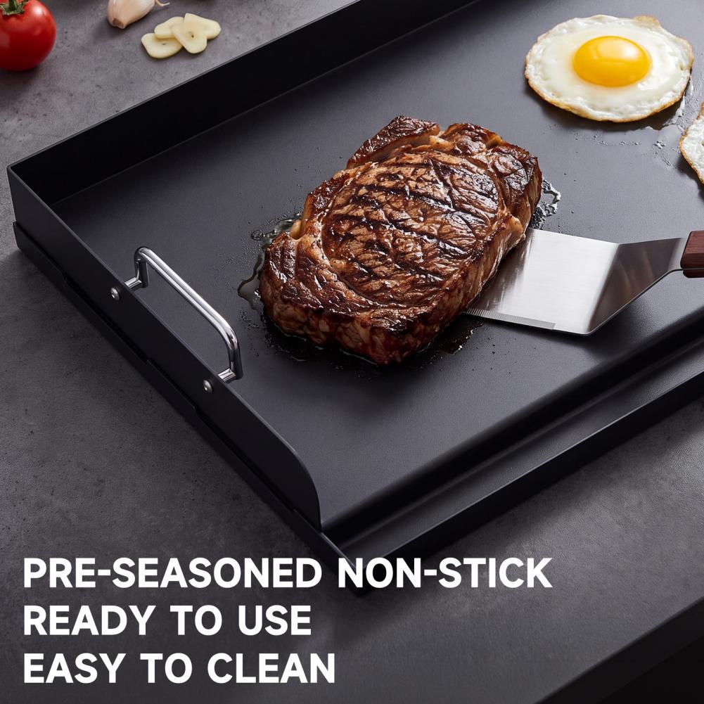 Dikke gietijzeren bakplaat, vo - Camping Cooking Flat Top recensie en prijs