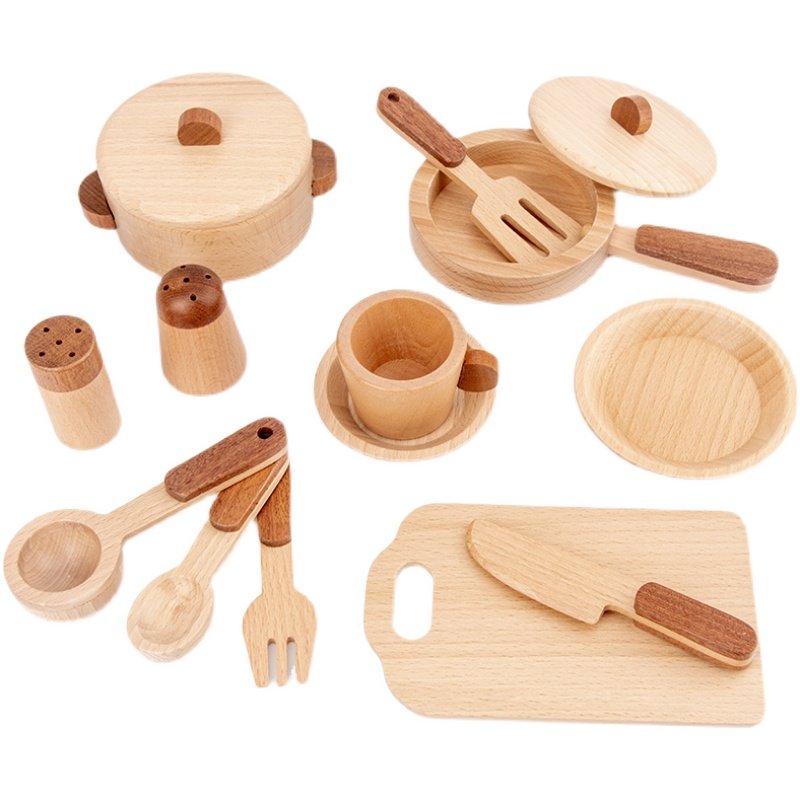 Maoduo Toys Beukenhouten Kinde - Camping Cooking Tool Set recensie en prijs