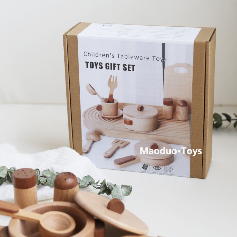 Maoduo Toys Beukenhouten Kinde - Camping Cooking Tool Set recensie en prijs
