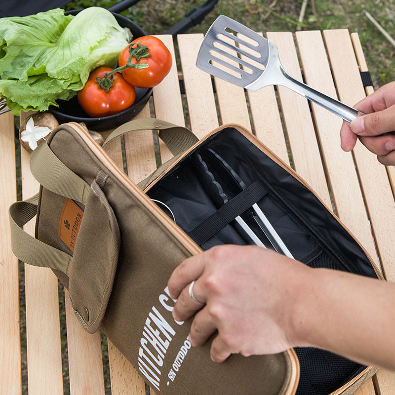 8-delige campingkeukenset, dra - Camping Cooking Pots And Pans recensie en prijs