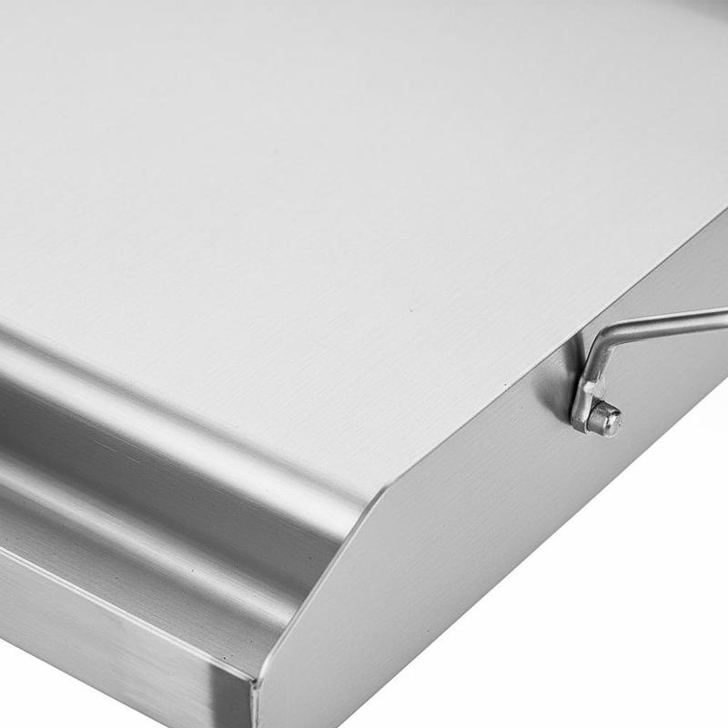 Rechthoekige platte bovenplaat - Camping Cooking Flat Top recensie en prijs