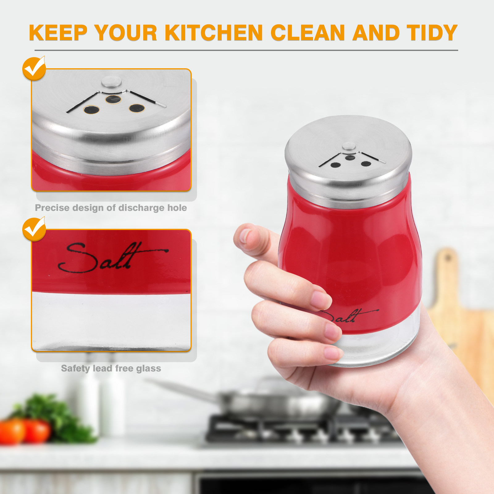 2-delige glazen zoutstelletje, - Camping With Cooking recensie en prijs