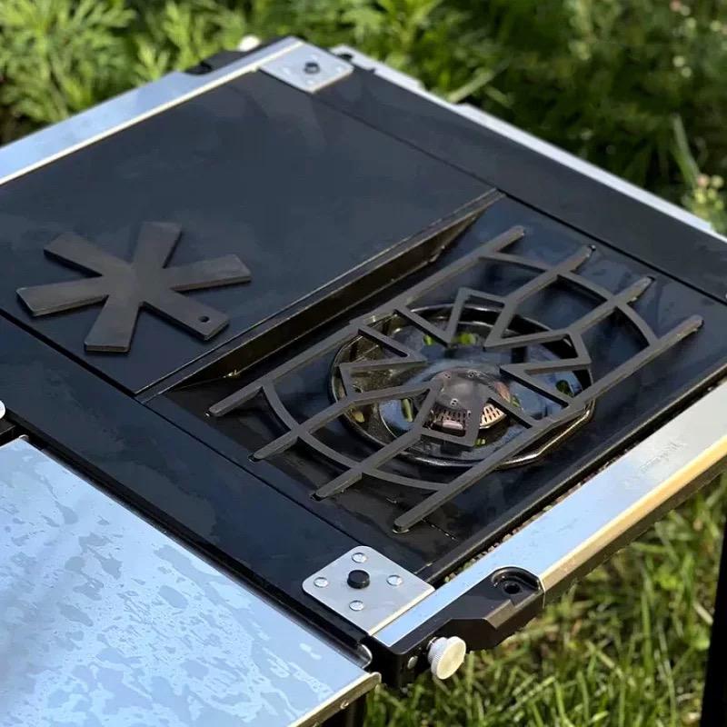 Outdoor Camping Kachel Frame W - Camping Cooking Cover recensie en prijs