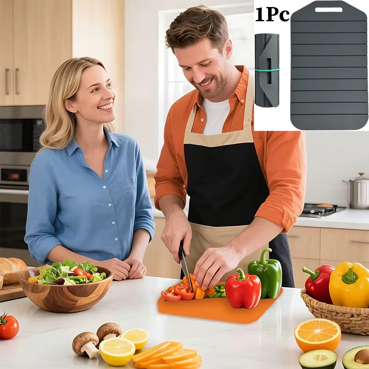 1-delige opvouwbare siliconen  - Camping Cooking Mat recensie en prijs