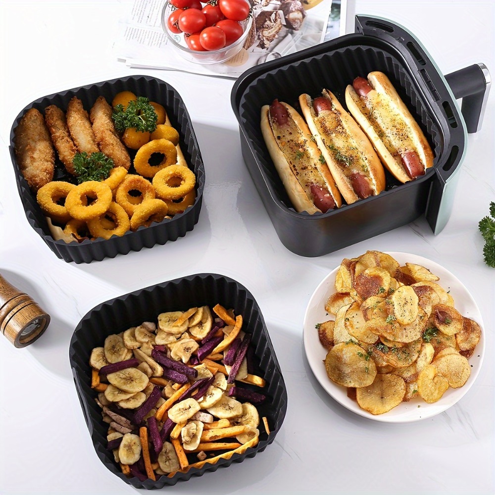 Airfryer siliconen liners vier - Camping Cooking Mat recensie en prijs