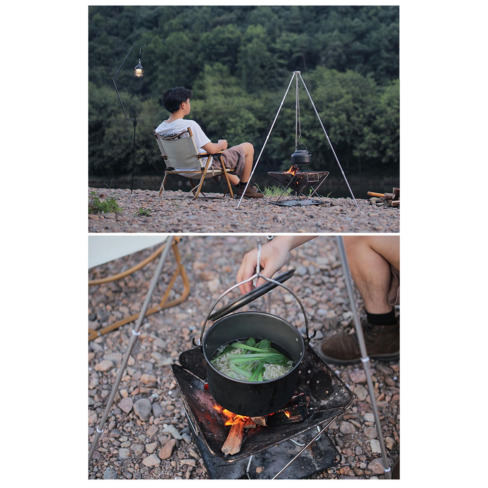 Buiten grote kampvuur-tripod,  - Camping Hanging Cooking Pot recensie en prijs