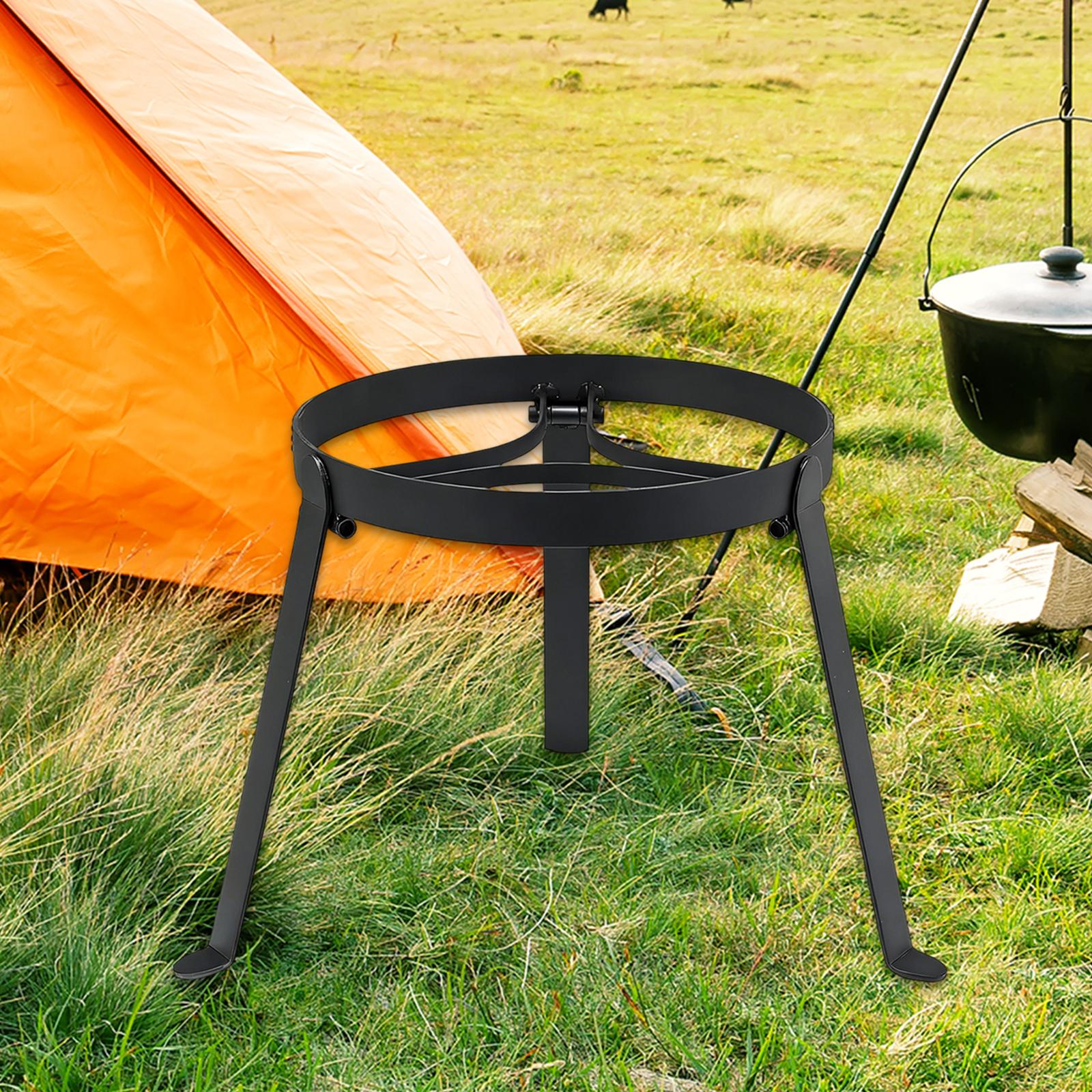 Vouwbare kookkampvuur-tripod v - Campfire Cooking Anime recensie en prijs