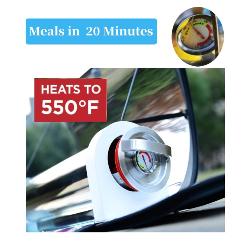 【2026】Demax Solar Oven Draagba - Solar Oven Camp recensie en prijs