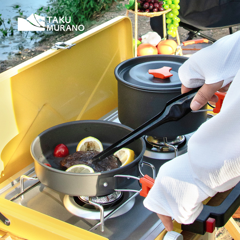 Camping kookgerei set voor bui - Camping Cooking Pots And Pans recensie en prijs