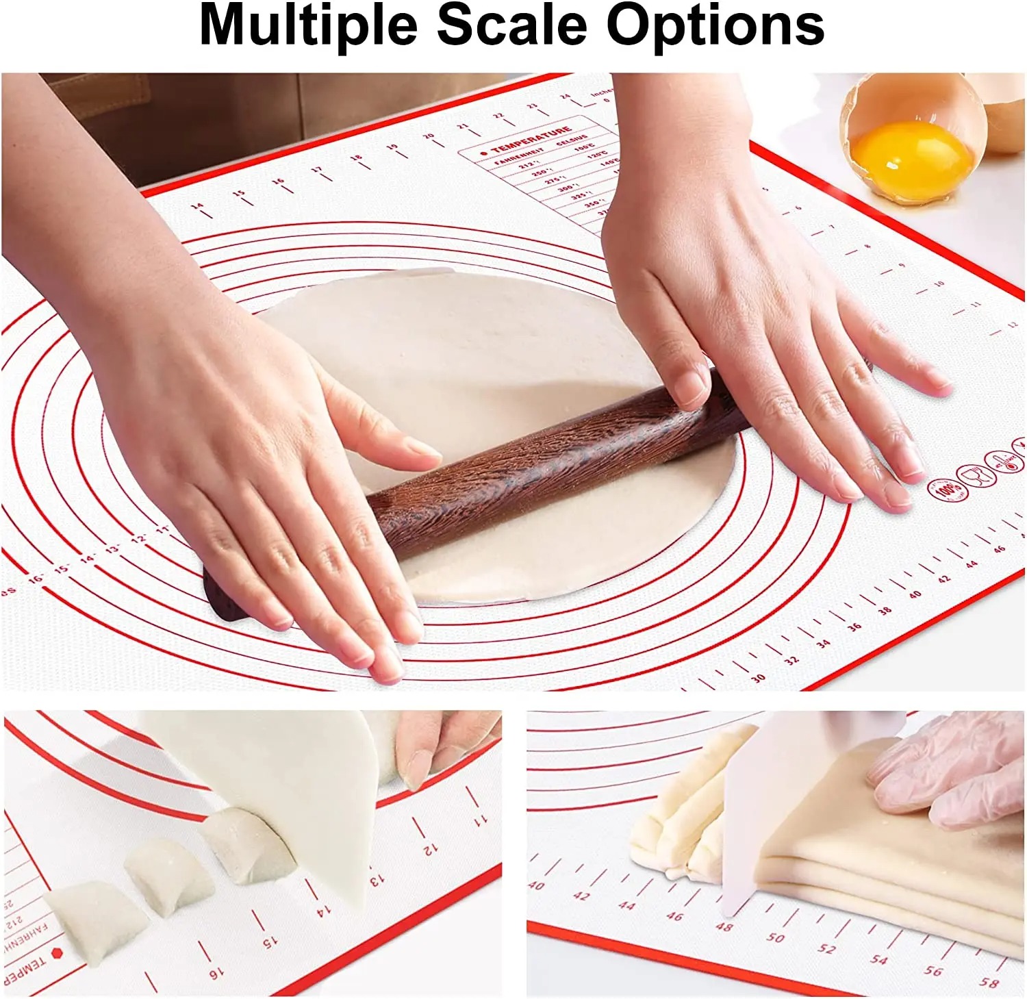 Siliconen Bakmat Kneden Pad De - Camping Cooking Mat recensie en prijs
