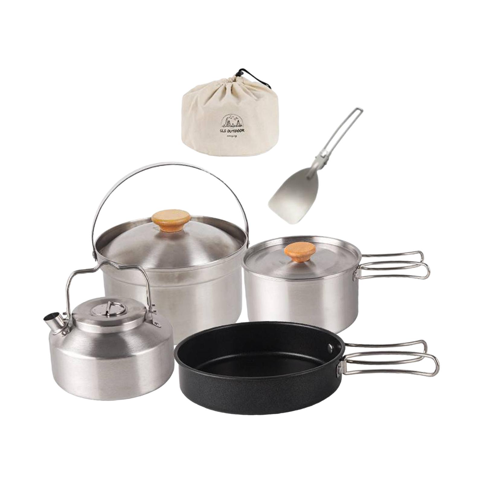 Campingkookgerei Campingkookse - Camping Cooking Set Non Stick recensie en prijs