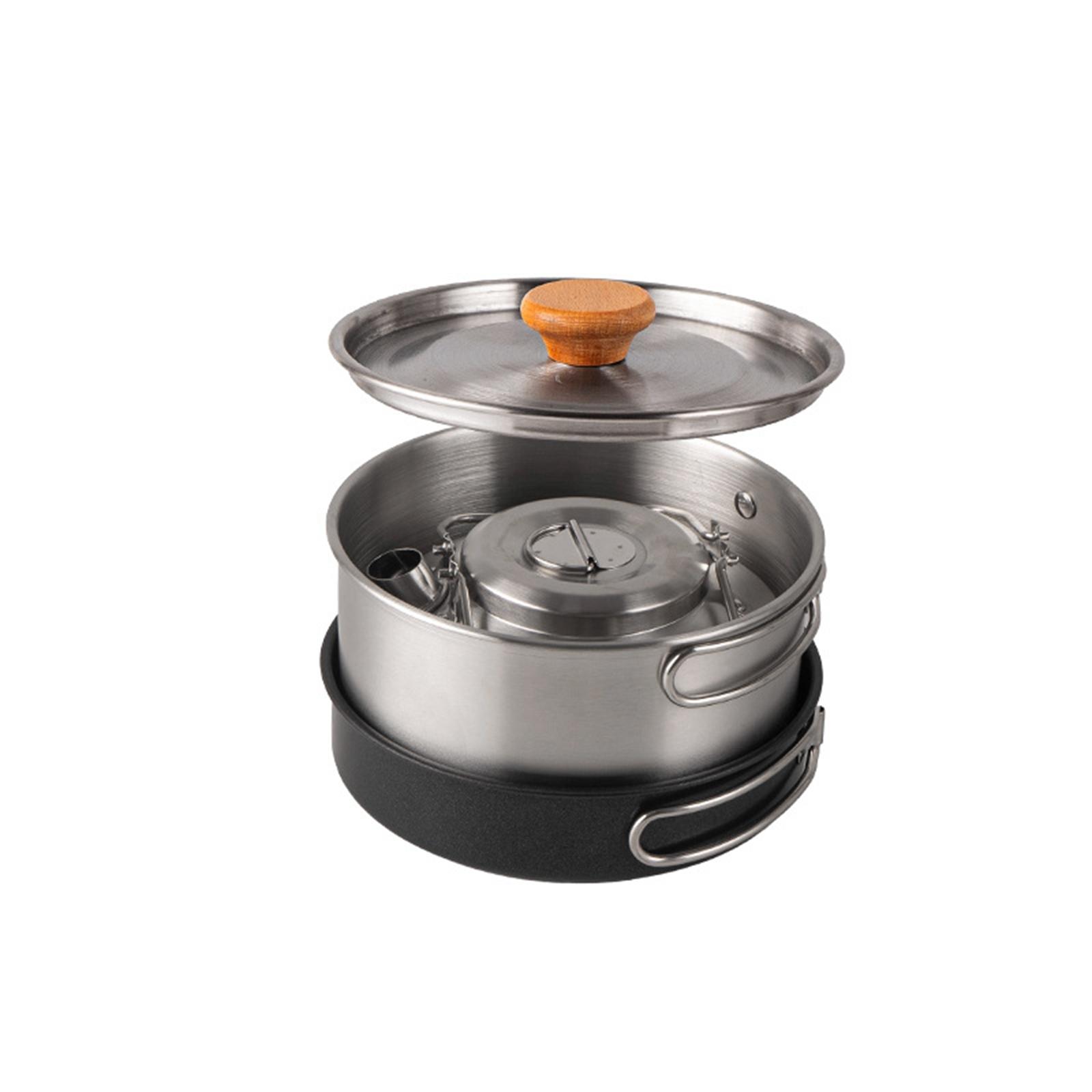 Campingkookgerei Campingkookse - Camping Cooking Set Non Stick recensie en prijs