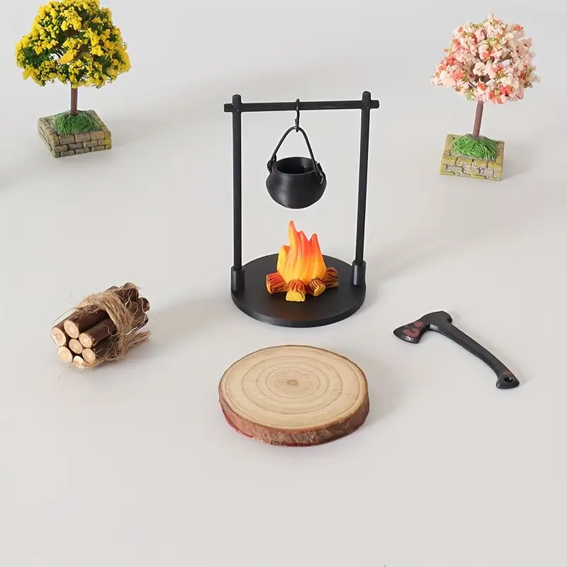 Mini Kampvuur Hangende Kachel  - Camping Hanging Cooking Pot recensie en prijs