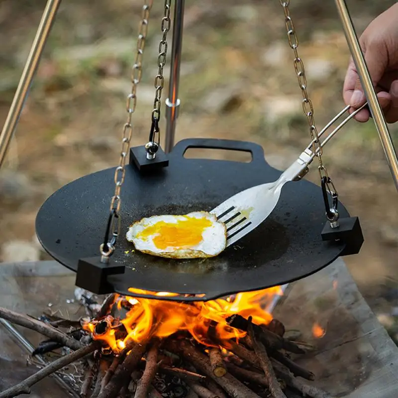 Aluminium kampvuur driepoot, d - Camping Hanging Cooking Pot recensie en prijs