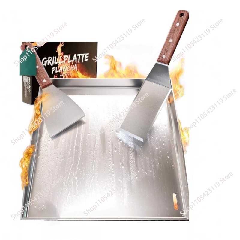 RVS Grillplaat BBQ-gereedschap - Camping Cooking Flat Top recensie en prijs