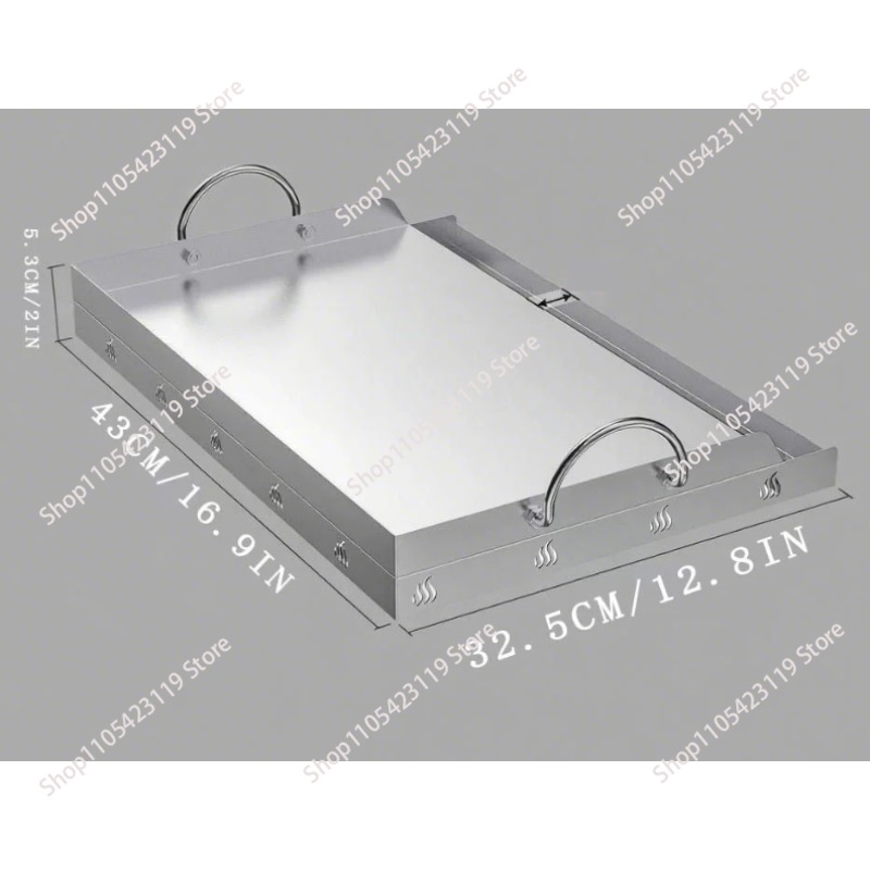RVS Grillplaat BBQ-gereedschap - Camping Cooking Flat Top recensie en prijs