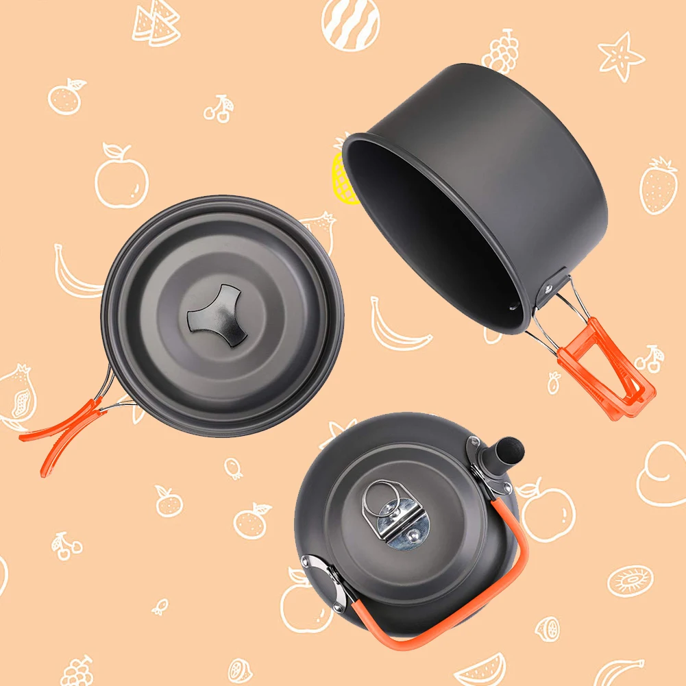Campingkookgerei Set Ketel Pot - Camping Cooking Lightweight recensie en prijs