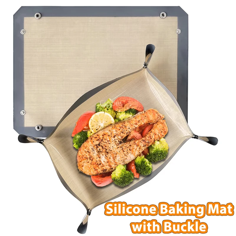 Opvouwbare siliconen barbecuem - Camping Cooking Mat recensie en prijs