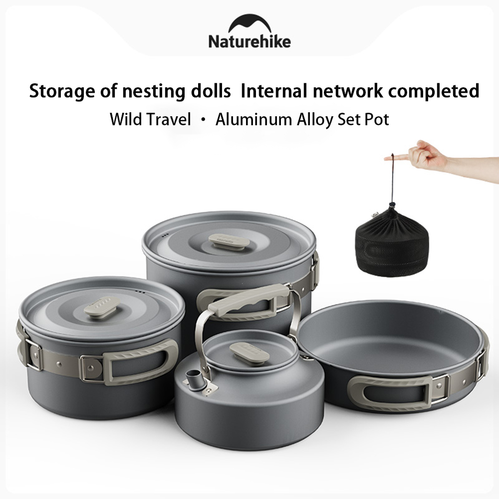 Naturehike Outdoor Pot Set, Ca - Camping Cooking Lightweight recensie en prijs